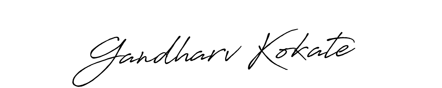You can use this online signature creator to create a handwritten signature for the name Gandharv Kokate. This is the best online autograph maker. Gandharv Kokate signature style 7 images and pictures png