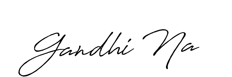 Also You can easily find your signature by using the search form. We will create Gandhi Na name handwritten signature images for you free of cost using Antro_Vectra_Bolder sign style. Gandhi Na signature style 7 images and pictures png