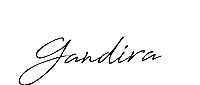 It looks lik you need a new signature style for name Gandira. Design unique handwritten (Antro_Vectra_Bolder) signature with our free signature maker in just a few clicks. Gandira signature style 7 images and pictures png