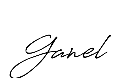 Also we have Ganel name is the best signature style. Create professional handwritten signature collection using Antro_Vectra_Bolder autograph style. Ganel signature style 7 images and pictures png
