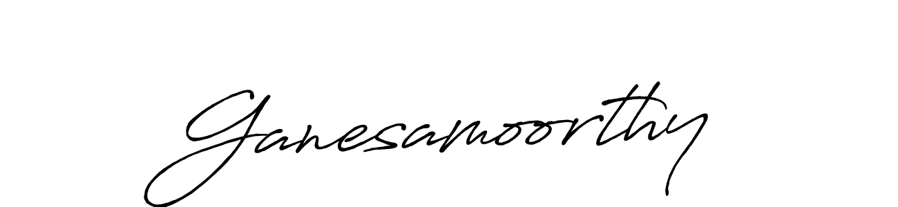 Antro_Vectra_Bolder is a professional signature style that is perfect for those who want to add a touch of class to their signature. It is also a great choice for those who want to make their signature more unique. Get Ganesamoorthy name to fancy signature for free. Ganesamoorthy signature style 7 images and pictures png