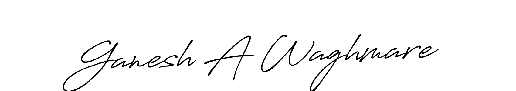 if you are searching for the best signature style for your name Ganesh A Waghmare. so please give up your signature search. here we have designed multiple signature styles  using Antro_Vectra_Bolder. Ganesh A Waghmare signature style 7 images and pictures png