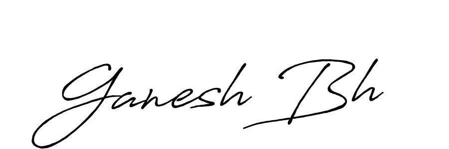 Make a beautiful signature design for name Ganesh Bh. Use this online signature maker to create a handwritten signature for free. Ganesh Bh signature style 7 images and pictures png