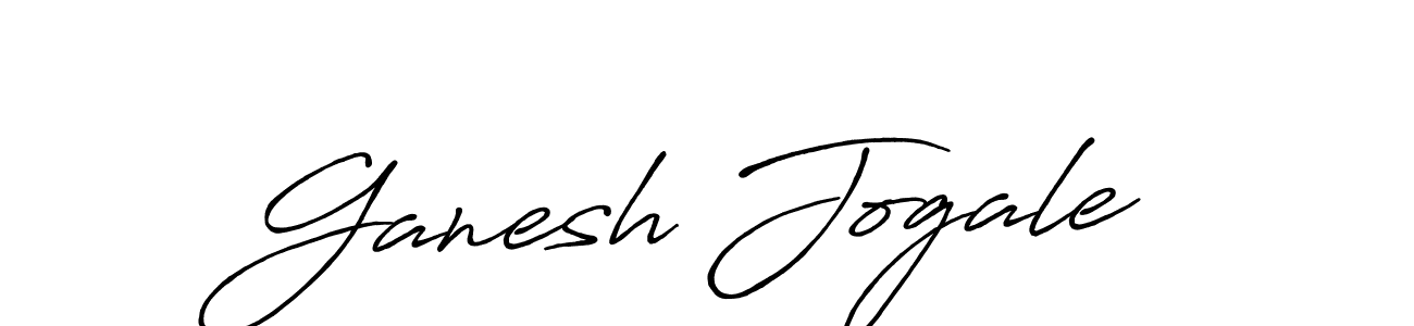 How to make Ganesh Jogale signature? Antro_Vectra_Bolder is a professional autograph style. Create handwritten signature for Ganesh Jogale name. Ganesh Jogale signature style 7 images and pictures png
