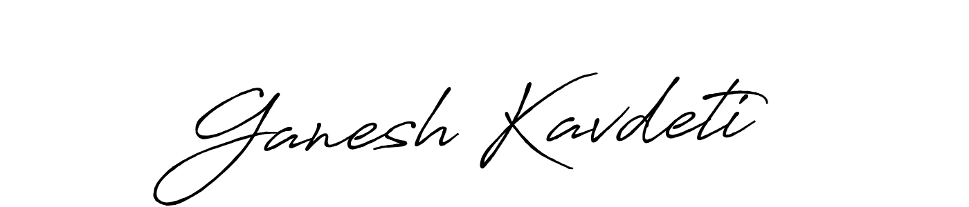 Once you've used our free online signature maker to create your best signature Antro_Vectra_Bolder style, it's time to enjoy all of the benefits that Ganesh Kavdeti name signing documents. Ganesh Kavdeti signature style 7 images and pictures png