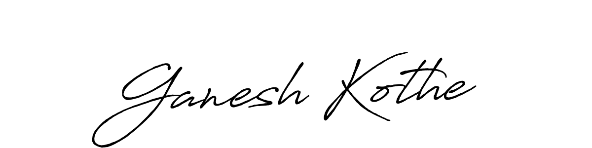 It looks lik you need a new signature style for name Ganesh Kothe. Design unique handwritten (Antro_Vectra_Bolder) signature with our free signature maker in just a few clicks. Ganesh Kothe signature style 7 images and pictures png