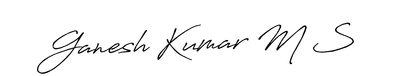 Here are the top 10 professional signature styles for the name Ganesh Kumar M S. These are the best autograph styles you can use for your name. Ganesh Kumar M S signature style 7 images and pictures png