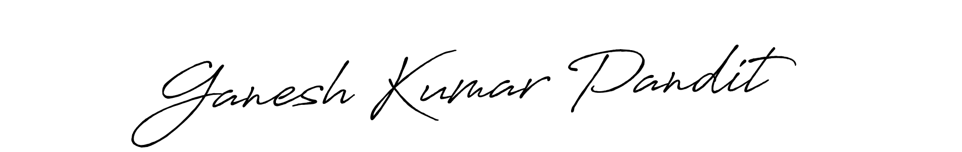 The best way (Antro_Vectra_Bolder) to make a short signature is to pick only two or three words in your name. The name Ganesh Kumar Pandit include a total of six letters. For converting this name. Ganesh Kumar Pandit signature style 7 images and pictures png