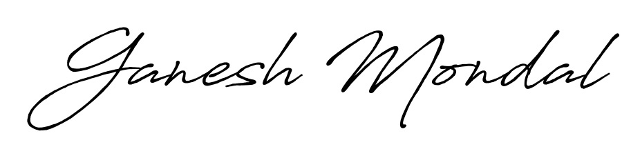 If you are searching for the best signature style for your name Ganesh Mondal, here we have designed multiple signature styles using Antro_Vectra_Bolder. Ganesh Mondal signature style 7 images and pictures png