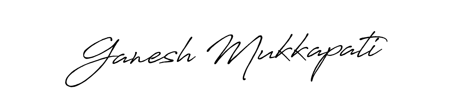 It looks lik you need a new signature style for name Ganesh Mukkapati. Design unique handwritten (Antro_Vectra_Bolder) signature with our free signature maker in just a few clicks. Ganesh Mukkapati signature style 7 images and pictures png