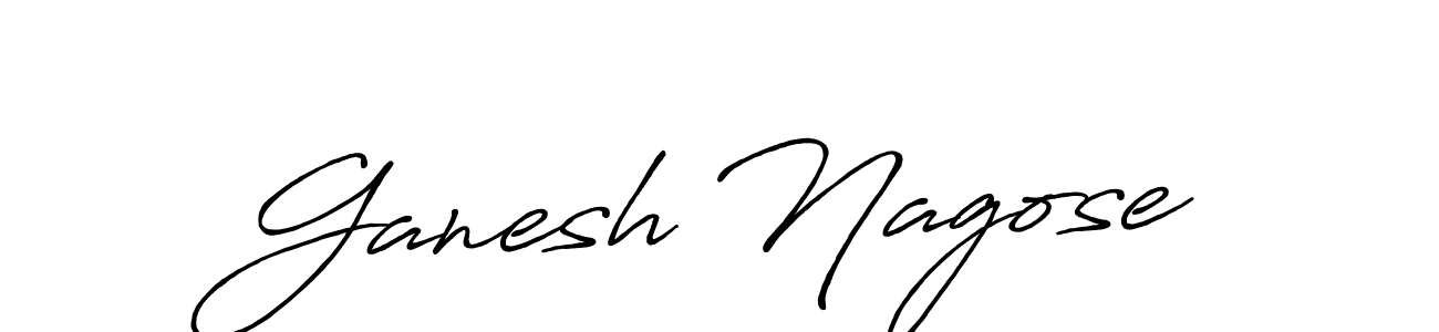 Once you've used our free online signature maker to create your best signature Antro_Vectra_Bolder style, it's time to enjoy all of the benefits that Ganesh Nagose name signing documents. Ganesh Nagose signature style 7 images and pictures png