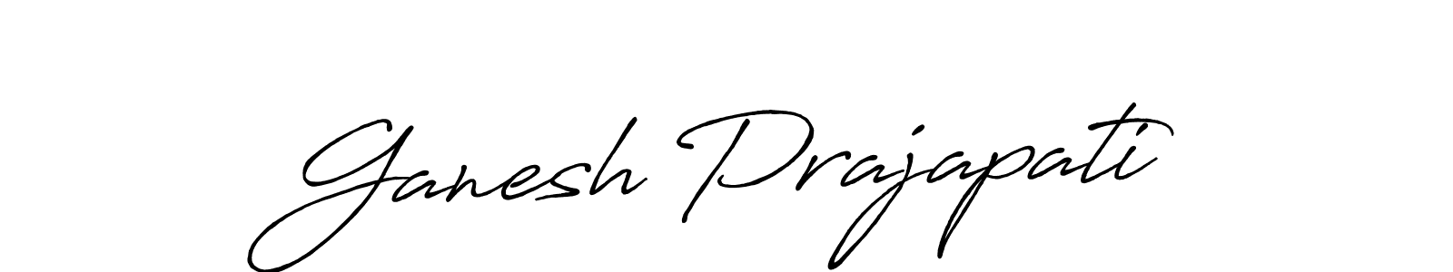 Use a signature maker to create a handwritten signature online. With this signature software, you can design (Antro_Vectra_Bolder) your own signature for name Ganesh Prajapati. Ganesh Prajapati signature style 7 images and pictures png