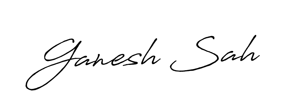 How to Draw Ganesh Sah signature style? Antro_Vectra_Bolder is a latest design signature styles for name Ganesh Sah. Ganesh Sah signature style 7 images and pictures png