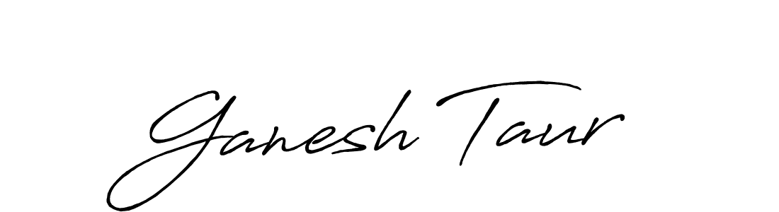 You should practise on your own different ways (Antro_Vectra_Bolder) to write your name (Ganesh Taur) in signature. don't let someone else do it for you. Ganesh Taur signature style 7 images and pictures png