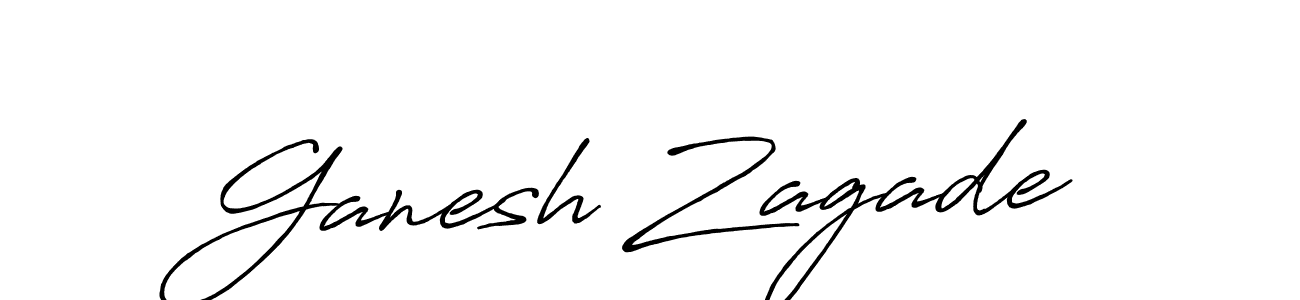 Make a short Ganesh Zagade signature style. Manage your documents anywhere anytime using Antro_Vectra_Bolder. Create and add eSignatures, submit forms, share and send files easily. Ganesh Zagade signature style 7 images and pictures png