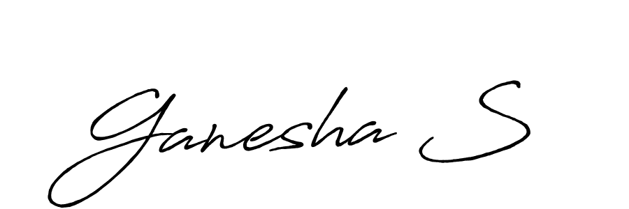 Antro_Vectra_Bolder is a professional signature style that is perfect for those who want to add a touch of class to their signature. It is also a great choice for those who want to make their signature more unique. Get Ganesha S name to fancy signature for free. Ganesha S signature style 7 images and pictures png