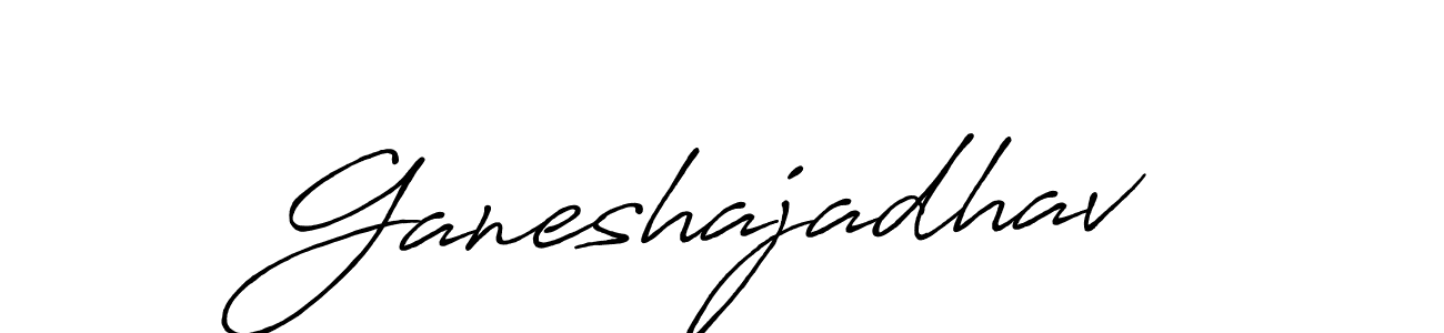 Make a short Ganeshajadhav signature style. Manage your documents anywhere anytime using Antro_Vectra_Bolder. Create and add eSignatures, submit forms, share and send files easily. Ganeshajadhav signature style 7 images and pictures png