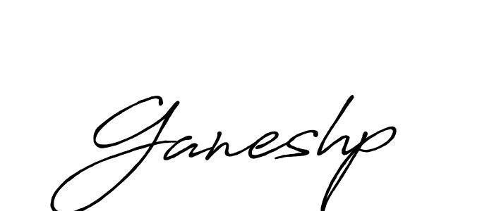 Also we have Ganeshp name is the best signature style. Create professional handwritten signature collection using Antro_Vectra_Bolder autograph style. Ganeshp signature style 7 images and pictures png