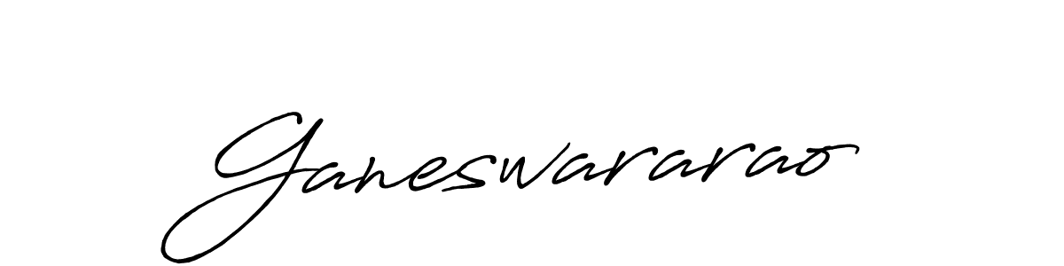 Make a short Ganeswararao signature style. Manage your documents anywhere anytime using Antro_Vectra_Bolder. Create and add eSignatures, submit forms, share and send files easily. Ganeswararao signature style 7 images and pictures png