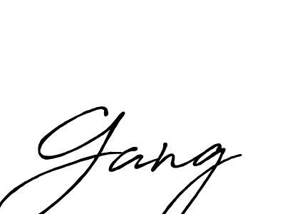 if you are searching for the best signature style for your name Gang. so please give up your signature search. here we have designed multiple signature styles  using Antro_Vectra_Bolder. Gang signature style 7 images and pictures png