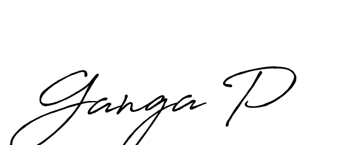 Make a beautiful signature design for name Ganga P. Use this online signature maker to create a handwritten signature for free. Ganga P signature style 7 images and pictures png