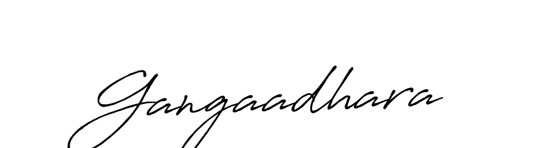 Once you've used our free online signature maker to create your best signature Antro_Vectra_Bolder style, it's time to enjoy all of the benefits that Gangaadhara name signing documents. Gangaadhara signature style 7 images and pictures png