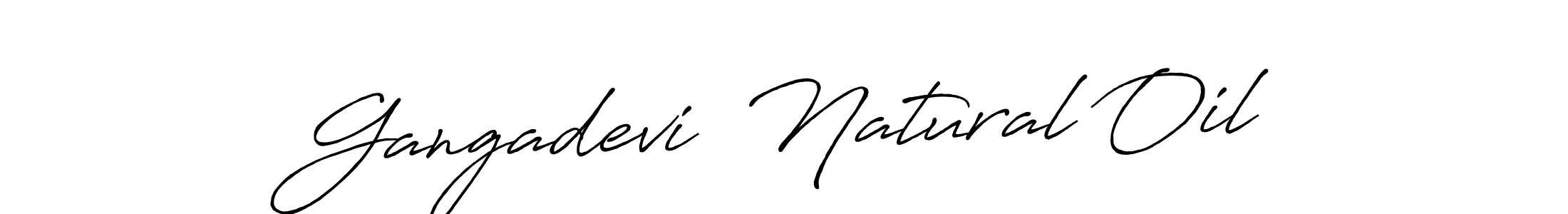 Check out images of Autograph of Gangadevi  Natural Oil name. Actor Gangadevi  Natural Oil Signature Style. Antro_Vectra_Bolder is a professional sign style online. Gangadevi  Natural Oil signature style 7 images and pictures png