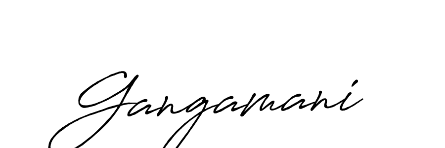 You can use this online signature creator to create a handwritten signature for the name Gangamani. This is the best online autograph maker. Gangamani signature style 7 images and pictures png
