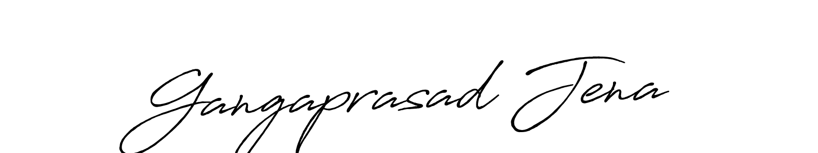 Also You can easily find your signature by using the search form. We will create Gangaprasad Jena name handwritten signature images for you free of cost using Antro_Vectra_Bolder sign style. Gangaprasad Jena signature style 7 images and pictures png