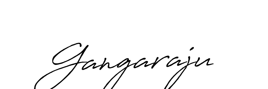 Also we have Gangaraju name is the best signature style. Create professional handwritten signature collection using Antro_Vectra_Bolder autograph style. Gangaraju signature style 7 images and pictures png
