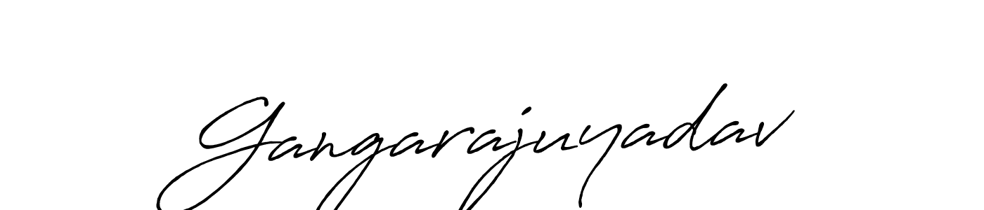 Make a beautiful signature design for name Gangarajuyadav. Use this online signature maker to create a handwritten signature for free. Gangarajuyadav signature style 7 images and pictures png