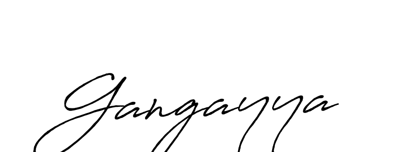 How to make Gangayya name signature. Use Antro_Vectra_Bolder style for creating short signs online. This is the latest handwritten sign. Gangayya signature style 7 images and pictures png