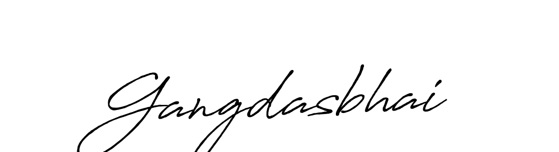 Also we have Gangdasbhai name is the best signature style. Create professional handwritten signature collection using Antro_Vectra_Bolder autograph style. Gangdasbhai signature style 7 images and pictures png