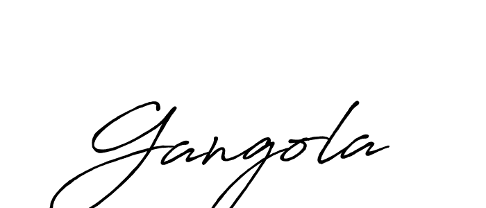 How to Draw Gangola signature style? Antro_Vectra_Bolder is a latest design signature styles for name Gangola. Gangola signature style 7 images and pictures png