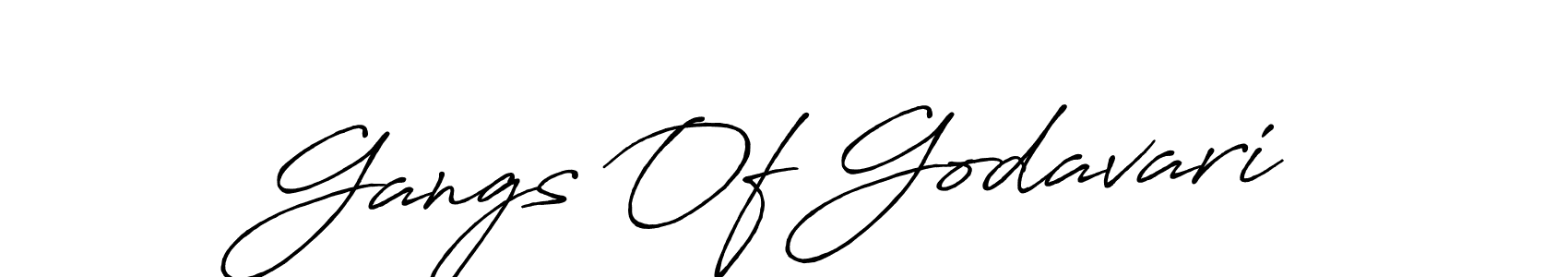 Antro_Vectra_Bolder is a professional signature style that is perfect for those who want to add a touch of class to their signature. It is also a great choice for those who want to make their signature more unique. Get Gangs Of Godavari name to fancy signature for free. Gangs Of Godavari signature style 7 images and pictures png