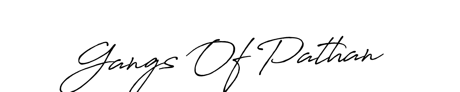Antro_Vectra_Bolder is a professional signature style that is perfect for those who want to add a touch of class to their signature. It is also a great choice for those who want to make their signature more unique. Get Gangs Of Pathan name to fancy signature for free. Gangs Of Pathan signature style 7 images and pictures png