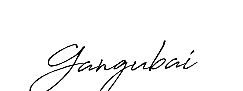 The best way (Antro_Vectra_Bolder) to make a short signature is to pick only two or three words in your name. The name Gangubai include a total of six letters. For converting this name. Gangubai signature style 7 images and pictures png