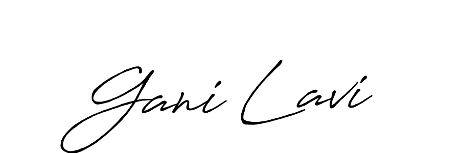 You should practise on your own different ways (Antro_Vectra_Bolder) to write your name (Gani Lavi) in signature. don't let someone else do it for you. Gani Lavi signature style 7 images and pictures png