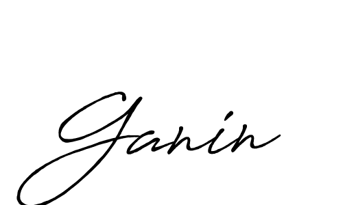 Make a beautiful signature design for name Ganin. Use this online signature maker to create a handwritten signature for free. Ganin signature style 7 images and pictures png