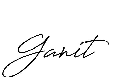 Make a beautiful signature design for name Ganit. Use this online signature maker to create a handwritten signature for free. Ganit signature style 7 images and pictures png