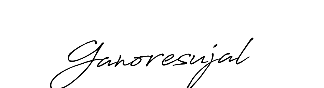 The best way (Antro_Vectra_Bolder) to make a short signature is to pick only two or three words in your name. The name Ganoresujal include a total of six letters. For converting this name. Ganoresujal signature style 7 images and pictures png