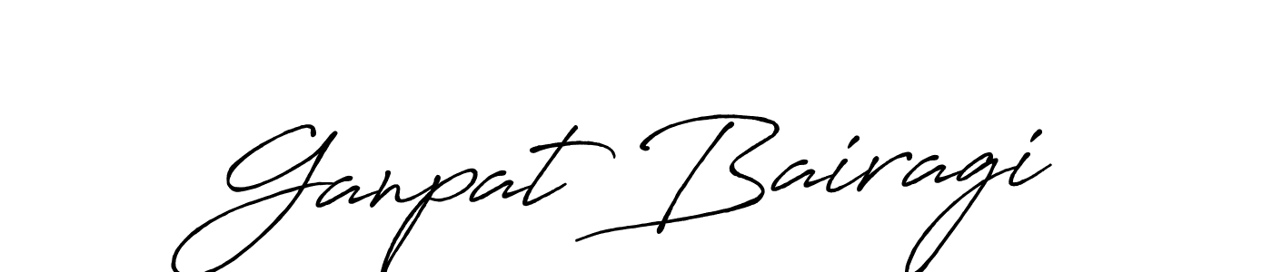 It looks lik you need a new signature style for name Ganpat Bairagi. Design unique handwritten (Antro_Vectra_Bolder) signature with our free signature maker in just a few clicks. Ganpat Bairagi signature style 7 images and pictures png