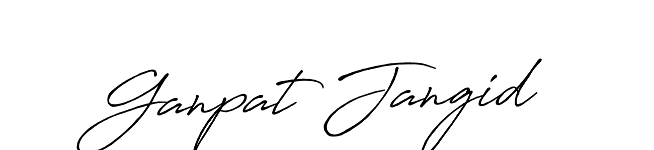 Make a short Ganpat Jangid signature style. Manage your documents anywhere anytime using Antro_Vectra_Bolder. Create and add eSignatures, submit forms, share and send files easily. Ganpat Jangid signature style 7 images and pictures png