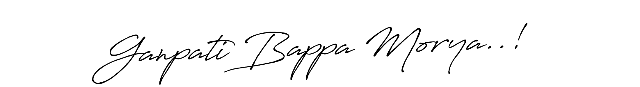 You can use this online signature creator to create a handwritten signature for the name Ganpati Bappa Morya..!. This is the best online autograph maker. Ganpati Bappa Morya..! signature style 7 images and pictures png