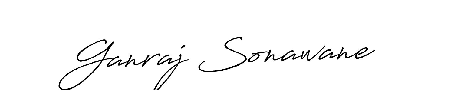 Similarly Antro_Vectra_Bolder is the best handwritten signature design. Signature creator online .You can use it as an online autograph creator for name Ganraj Sonawane. Ganraj Sonawane signature style 7 images and pictures png