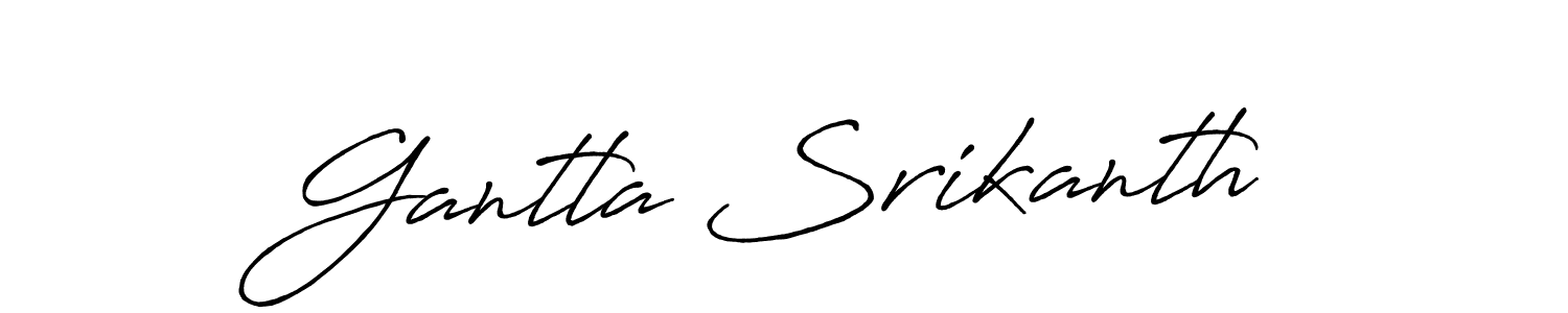 Similarly Antro_Vectra_Bolder is the best handwritten signature design. Signature creator online .You can use it as an online autograph creator for name Gantla Srikanth. Gantla Srikanth signature style 7 images and pictures png