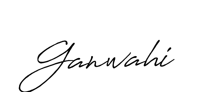 How to Draw Ganwahi signature style? Antro_Vectra_Bolder is a latest design signature styles for name Ganwahi. Ganwahi signature style 7 images and pictures png