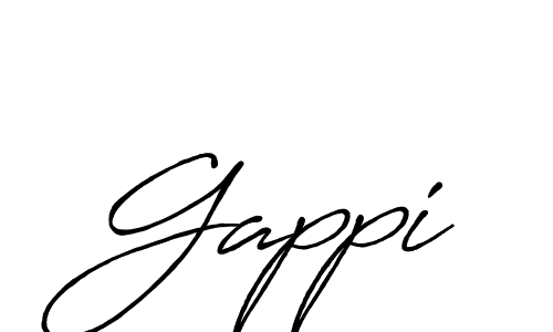Once you've used our free online signature maker to create your best signature Antro_Vectra_Bolder style, it's time to enjoy all of the benefits that Gappi name signing documents. Gappi signature style 7 images and pictures png