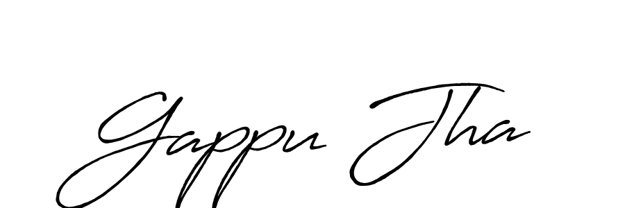 Here are the top 10 professional signature styles for the name Gappu Jha. These are the best autograph styles you can use for your name. Gappu Jha signature style 7 images and pictures png