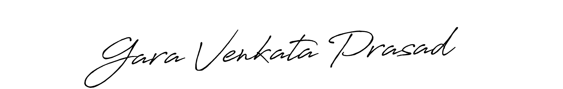 Gara Venkata Prasad stylish signature style. Best Handwritten Sign (Antro_Vectra_Bolder) for my name. Handwritten Signature Collection Ideas for my name Gara Venkata Prasad. Gara Venkata Prasad signature style 7 images and pictures png